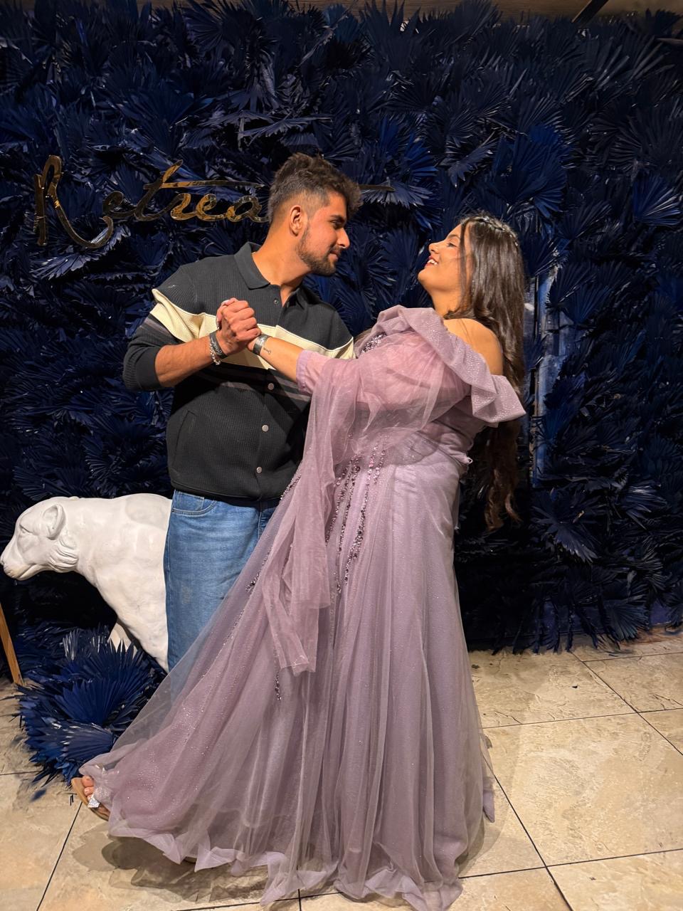 Kanchan and Roshan together — photograph 1